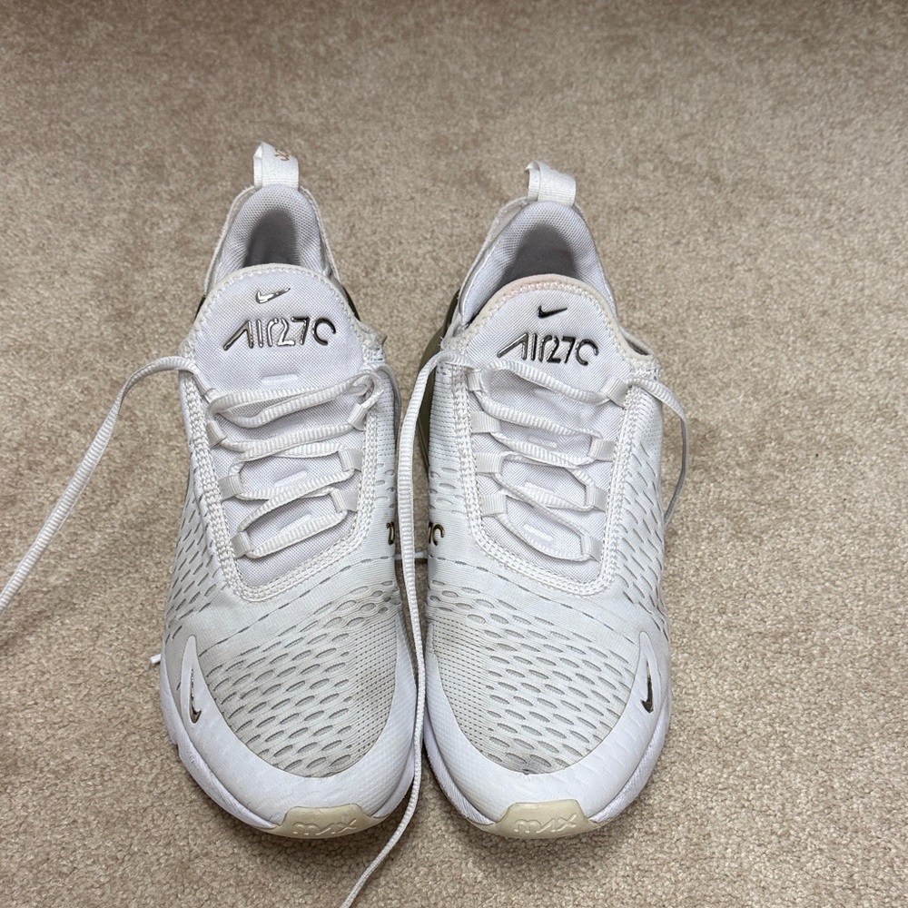 Nike Air Max 270 White Sneakers